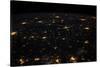 Night time satellite image of Cities in Gulf of Mexico, North America-null-Stretched Canvas