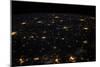 Night time satellite image of Cities in Gulf of Mexico, North America-null-Mounted Photographic Print