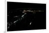 Night time satellite image of Philippines-null-Framed Photographic Print