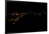 Night time satellite image of Sirte, Libya-null-Framed Photographic Print