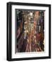 Night Time View of Lights in Times Square in New York, USA-Nigel Francis-Framed Photographic Print