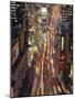 Night Time View of Lights in Times Square in New York, USA-Nigel Francis-Mounted Photographic Print