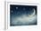 Night Time with Stars and Moon-egal-Framed Photographic Print