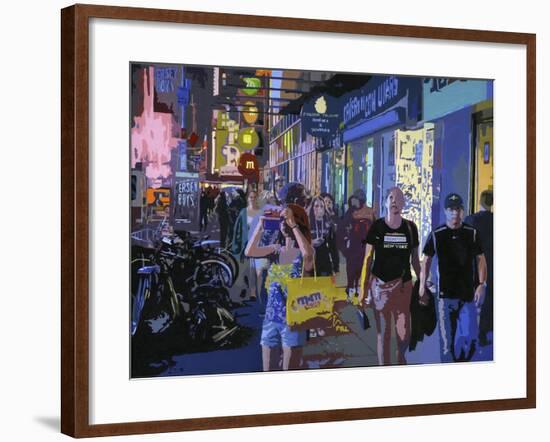 Night Times-J Arthur-Framed Giclee Print