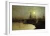 Night Toil, Billingsgate Wharf-John Atkinson Grimshaw-Framed Giclee Print