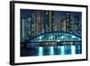 Night Tokyo-Yury Zap-Framed Photographic Print