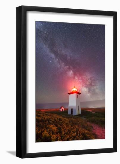 Night Tower-Michael Blanchette Photography-Framed Photographic Print