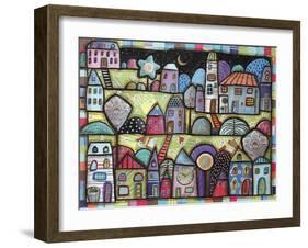 Night Town 1-Karla Gerard-Framed Giclee Print