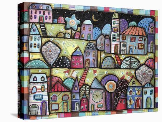 Night Town 1-Karla Gerard-Stretched Canvas