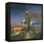 Night Train-John Bradley-Framed Stretched Canvas