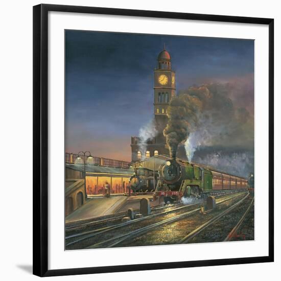 Night Train-John Bradley-Framed Giclee Print