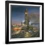 Night Train-John Bradley-Framed Giclee Print