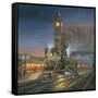 Night Train-John Bradley-Framed Stretched Canvas