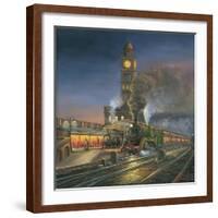 Night Train-John Bradley-Framed Giclee Print