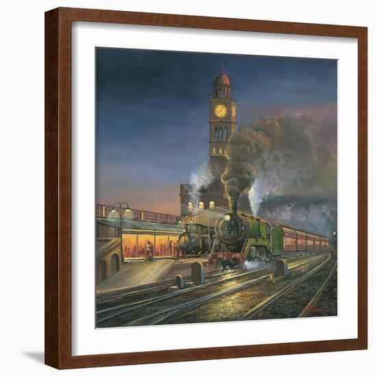 Night Train-John Bradley-Framed Giclee Print