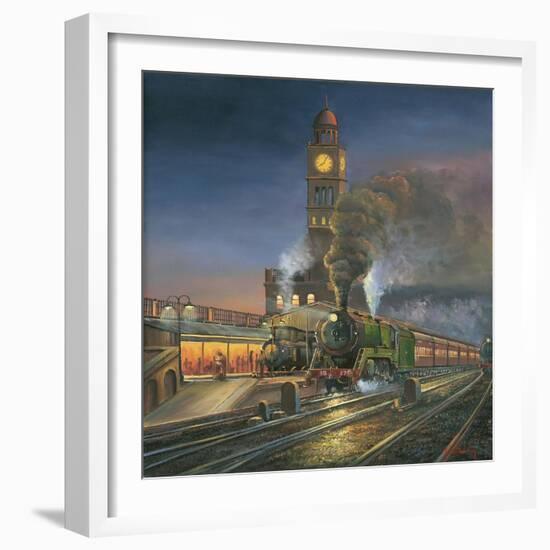 Night Train-John Bradley-Framed Giclee Print