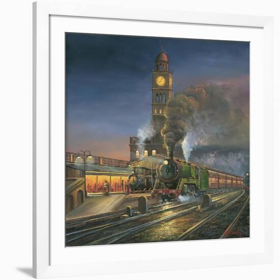 Night Train-John Bradley-Framed Giclee Print