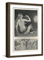 Night Vampire Probably of Babylonian Origin-null-Framed Art Print