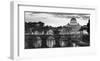 Night view at St. Peter's cathedral, Rome-null-Framed Giclee Print