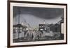 Night View, Nihonbashi-Ogura Ryuson-Framed Giclee Print