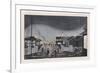 Night View, Nihonbashi-Ogura Ryuson-Framed Giclee Print