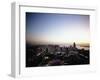 Night view of Abu Dhabi-Werner Forman-Framed Giclee Print