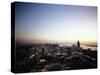 Night view of Abu Dhabi-Werner Forman-Stretched Canvas