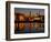 Night View of Albert Dock and the "Three Graces," Liverpool, United Kingdom-Glenn Beanland-Framed Photographic Print