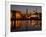 Night View of Albert Dock and the "Three Graces," Liverpool, United Kingdom-Glenn Beanland-Framed Photographic Print