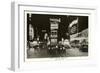 Night View of Broadway, New York City, Photo-null-Framed Art Print