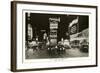 Night View of Broadway, New York City, Photo-null-Framed Art Print