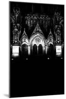 Night View of Church-Rory Garforth-Mounted Photographic Print