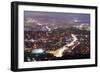 Night View of City, Seoul, South Korea, Asia-Christian-Framed Photographic Print