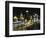 Night View of Colonial Buildings on the Bund, Shanghai, China-Keren Su-Framed Photographic Print