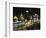 Night View of Colonial Buildings on the Bund, Shanghai, China-Keren Su-Framed Photographic Print