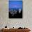 Night View of Downtown and Mt Hood, Portland, Oregon, USA-Janis Miglavs-Photographic Print displayed on a wall