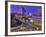 Night View of Downtown Boise, Idaho, USA-Chuck Haney-Framed Photographic Print