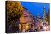 Night View of Downtown Skyline from North Beach District, San Francisco, California, Usa-Stefano Politi Markovina-Stretched Canvas