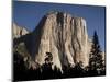 Night View of El Capitan, illuminated by a full moon-Paul Souders-Mounted Photographic Print