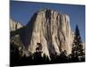 Night View of El Capitan, illuminated by a full moon-Paul Souders-Mounted Photographic Print