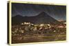 Night View of Jerome and Mingus Mountain, Arizona-null-Stretched Canvas