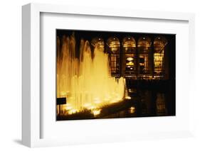 Night View of Metropolitan Opera House-null-Framed Photographic Print