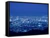 Night View of Sapporo-null-Framed Stretched Canvas