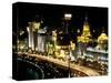 Night View of Shanghai, China-Keren Su-Stretched Canvas