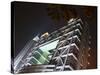 Night View of Shanghai Stock Exchange, China-Keren Su-Stretched Canvas