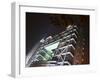 Night View of Shanghai Stock Exchange, China-Keren Su-Framed Premium Photographic Print