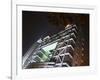 Night View of Shanghai Stock Exchange, China-Keren Su-Framed Photographic Print