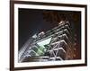 Night View of Shanghai Stock Exchange, China-Keren Su-Framed Photographic Print