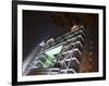 Night View of Shanghai Stock Exchange, China-Keren Su-Framed Photographic Print