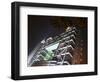 Night View of Shanghai Stock Exchange, China-Keren Su-Framed Photographic Print